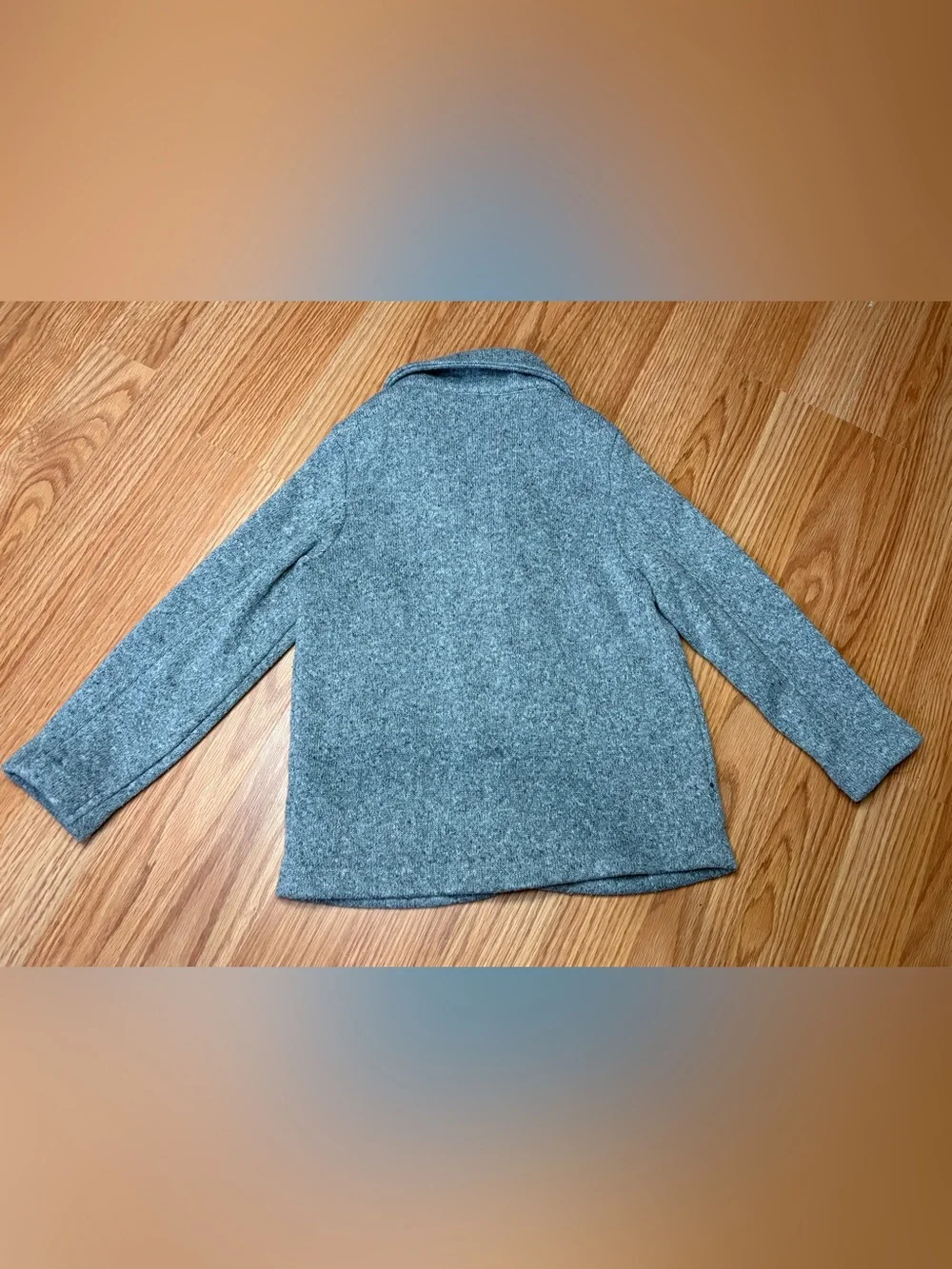 Old Navy Gray Kids Pea Coat with Buttons